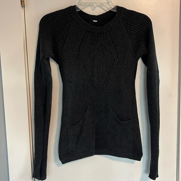 Lululemon The Sweater The Better in Dark Gray - Picture 2 of 14